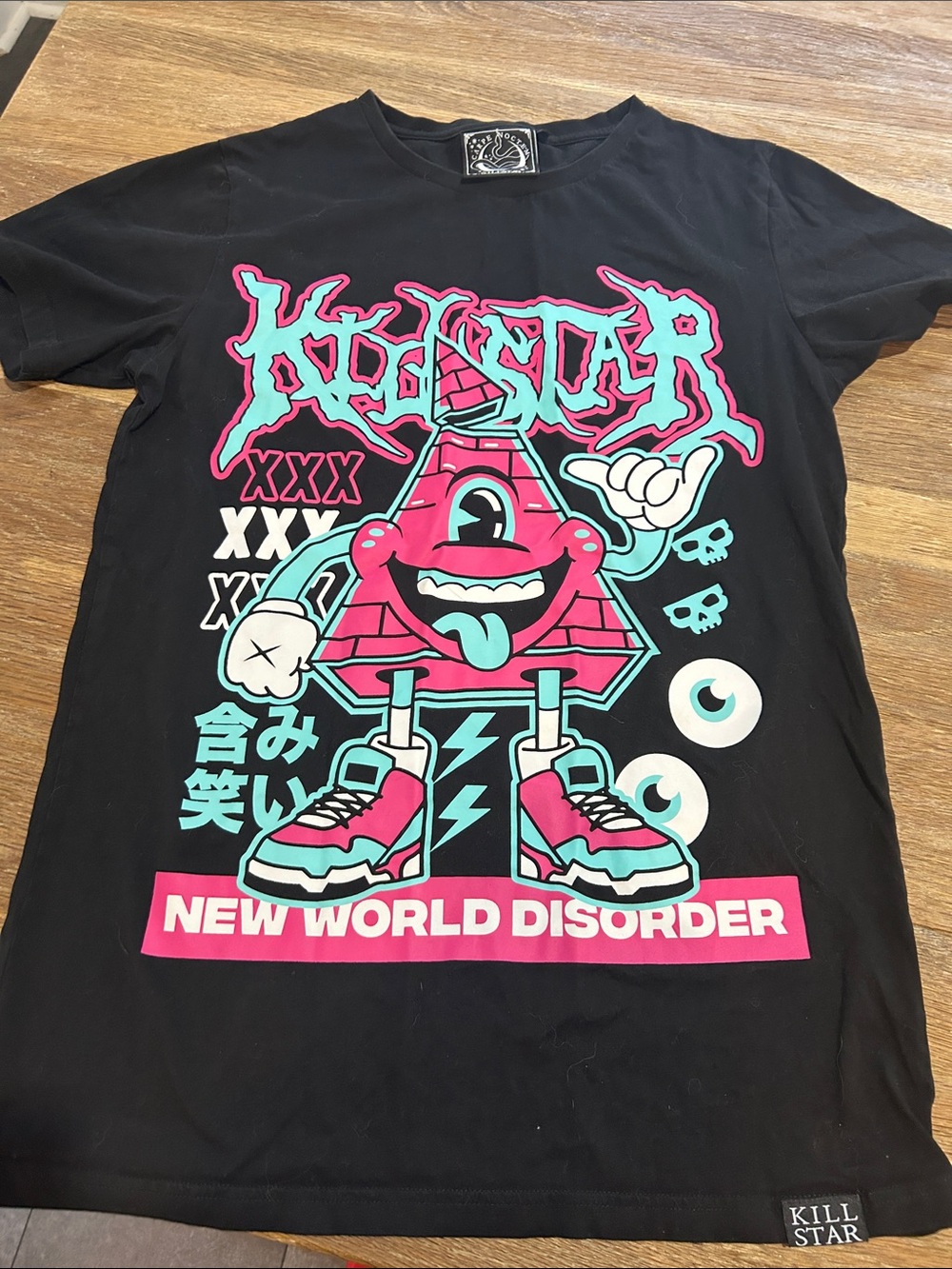 The Killstar "Disorder" (New World Disorder) T-Shirt Size M